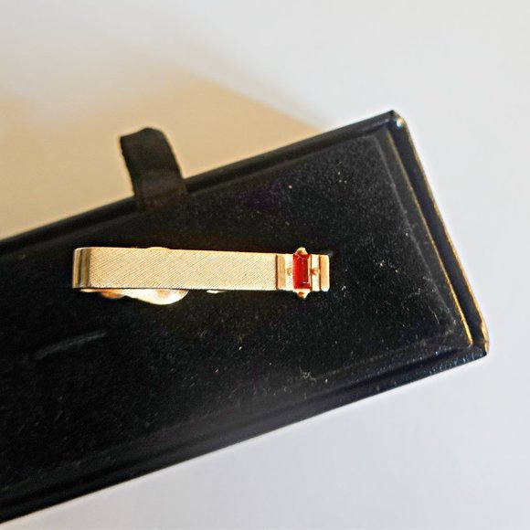 Gemstone Tie Bar - Picture 1 of 2